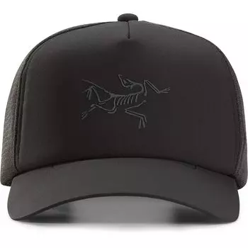 Кепка Bird Tracker Curved Hat X000006120 черная, один размер Arc teryx