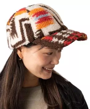 Кепка-боа PENDLETON BOA CAP Шляпа-боа Зимняя Осенняя Кемпинговая Теплая Защита от Холода Защита от Холода Размер товара подходит для всех окружностей [Nakota] Женская Мужская [One коричневый