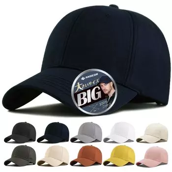 Кепка большого размера Кепка Большая см UPF 50 Измеренная, чтобы сохранить свою Кепку Глубокая защита от ультрафиолета Сетка Вышивка Простая Стильная Бейсболка Регулируемая Гольф На Открытом Воздухе