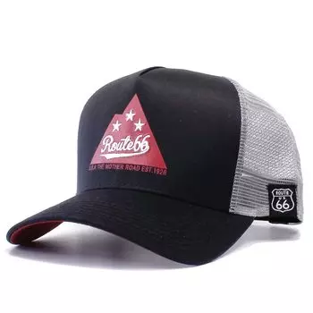 КЕПКА-БОЛТЕЙН ROUTE66 MESH Кепка-Бобрикет Route 66 Кепка-Бобрикет Street American Casual Всесезонная Sea Mountain Festival Camping Outdoor Милый логотип Солнцезащитные очки SNS Petit Stylish