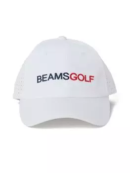 Кепка Bow Laser Punching Cap белая 81410774412 [BEAMS GOLF] Мужская белый
