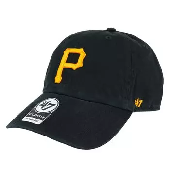 Кепка Brand 47 Cap Cleanup Low Cap MLB Major League Hat Forty Seven Pittsburgh Pirates PITTSBURGH PIRATES Black Free Size 47