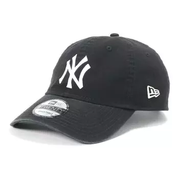 Кепка CAP 9TWENTY Low Cap CAP MLB NY FREE 920 WASHED NEYYAN BLK SWHT [New Era] Черный/Белый
