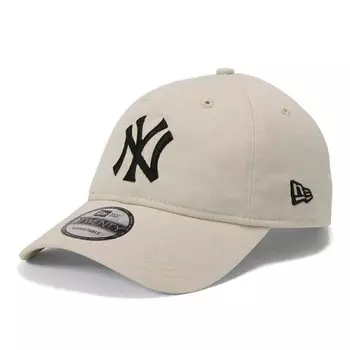 Кепка CAP 9TWENTY Low Cap CAP MLB NY Ivory FREE 920 WASHED NEYYAN IVO BLK [New Era]