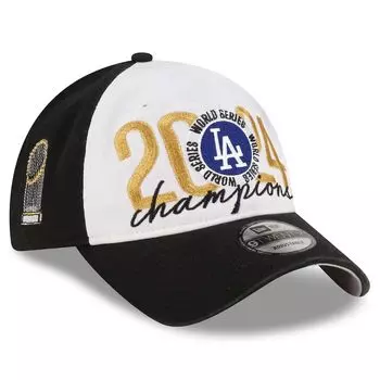 Кепка чемпиона Мировой серии 2024 года по зарубежному заказу 9TWENTY Los Angeles Dodgers КЕПКА РАЗДЕВАЛКИ ЧЕМПИОНОВ МИРОВОЙ СЕРИИ ЧЕРНАЯ С ЗАПЯТКОЙ LOS ANGELES DODGERS