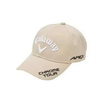Кепка Continuous Classic TOUR TW CAP WM Golf FR [Callaway] женская JM/шляпа 24SS_1040_бежевый