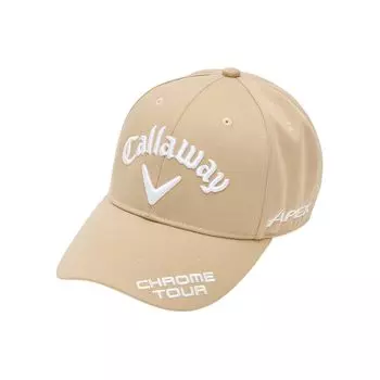 Кепка Continuous Standard TOUR TW CAP Golf FR [Callaway] мужская JM/шляпа 25SS_1040_бежевый