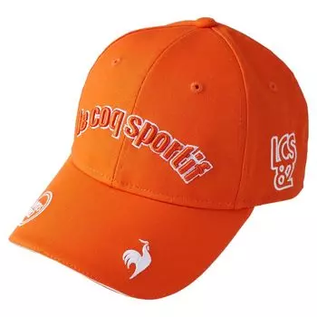 Кепка Coq Sportif Classic Logo Design Twill Cap UV Care Golf QGCXJC00 New Color OR00 [Le Golf] Женская (оранжевый)