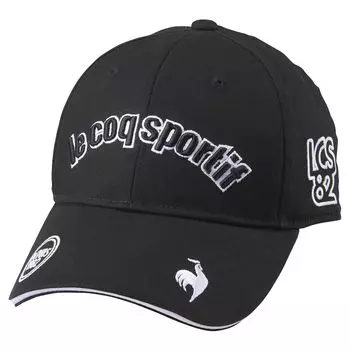 Кепка Coq Sportif Classic Logo Design Twill Cap UV Care Golf QGCXJC00 BK00 [Le Golf] женская (черный)