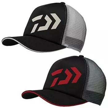 Кепка DAIWA Basic Mesh черная x красная King DC-6221
