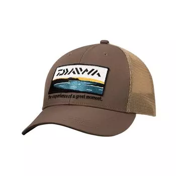 Кепка DAIWA Trucker Cap Mocha Free DC-4122