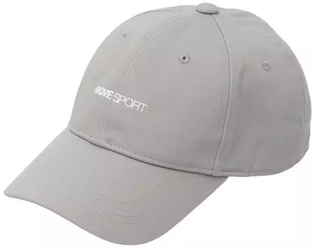 Кепка Descente Basic Кепка Хлопок DMAXJC10 GY Свободный Размер [Move Sports] 100%