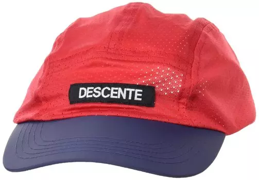 Кепка Descente Mesh Кепка Легкая Дышащая Водоотталкивающая Бег Тренировки DMATJC02 Красная Свободный Размер [Move Sports] красный