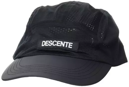 Кепка Descente Mesh Кепка Легкая Дышащая Водоотталкивающая Бег Тренировки DMATJC02 BK Свободный Размер [Move Sports]