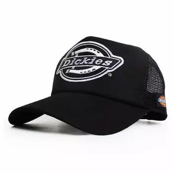 Кепка Dickies Mesh Cap для мужчин и женщин (Дикки) (ЧЕРНЫЙ) чёрный