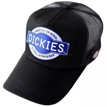 Кепка Dickies Mesh Hat Original Logo Unisex Color Black Mesh Cap American Casual Street ORIGINAL Black F Men s Women s