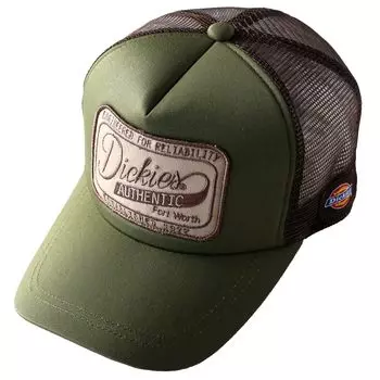 Кепка Dickies Mesh с оригинальным логотипом унисекс, цвет черный, сетчатая кепка, американская, повседневная, уличная, ENGINEERED, оливковая, размер XL, мужская, женская