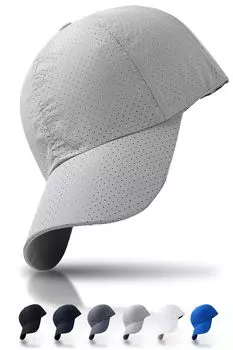 Кепка для бега с сеткой, удобная и надеваемая, ультрабыстрая защита от ультрафиолета, легкая [hichago] мужская кепка, [безопасная, не снимается] унисекс, женская, легкая, дышащая,