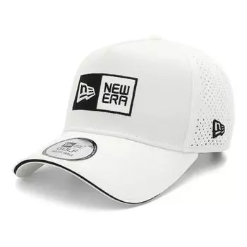 Кепка для гольфа BOXLOGO белая БЕСПЛАТНО GF 940AF BOX LOGO LASER P WHI 14391394 NER36G1613 [New Era] 9FORTYA-FRAME белый