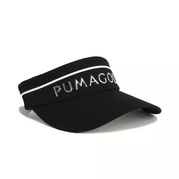 Кепка для гольфа Golf PF Crystal Logo Visor Puma Black [PUMA] Женская