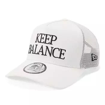 Кепка для гольфа KeepBalance белая БЕСПЛАТНАЯ GF 940AFTR KEEP BALANCE WHI [New Era] 9FORTYA-Frame