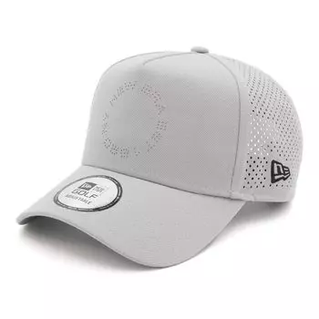 Кепка для гольфа ONSPOTZ Custom Made Grey FREE Golf 9Forty Laser Perforted Circle Logo [New Era] A-Frame