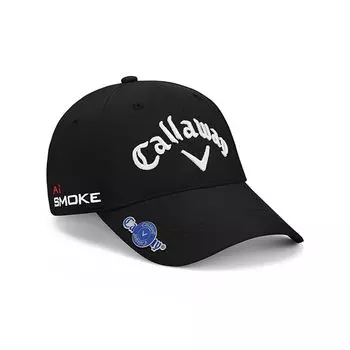Кепка для гольфа с сеткой и вентиляцией, регулируемый размер, спортивная кепка с сеткой, бейсболка, повседневная, для бега, унисекс, размер подходит [AHBFC] Callo.way (Один Большинство, Черный) чёрный