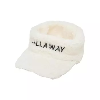 Кепка для гольфа с солнцезащитным козырьком C24291115 [Callaway] Мужская (Флис Boa, регулируемый) / / 1030_Белый