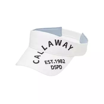 Кепка для гольфа с солнцезащитным козырьком C24291113 [Callaway] Мужская (Твил, регулируемый) / / 1030_Белый