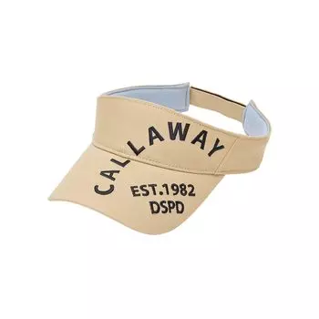 Кепка для гольфа с солнцезащитным козырьком C24291113 [Callaway] Мужская (Твил, регулируемый) / / 1040_Бежевый