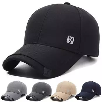 Кепка для мужчин среднего возраста, весенне-летняя бейсбольная кепка, уличное солнцезащитное укрытие для мужчин светло-серый