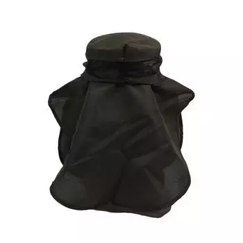 Кепка для рыбалки с широкими полями и защитой от шеи, мужская летняя дышащая сетчатая солнцезащитная козырек, кепка с защитой от УФ-излучения, унисекс One Size армия зеленый