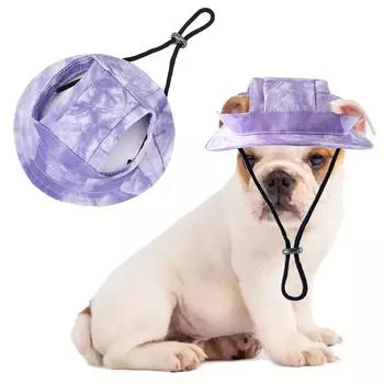 Кепка для собак с отверстиями для ушей, солнцезащитная бейсболка для собак, летняя кепка для французских бульдогов, для походов и отдыха на природе, товары для домашних животных S мандариновый