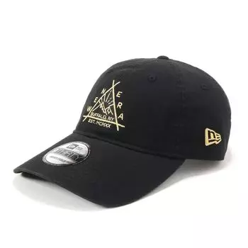 Кепка для улицы с оригинальным логотипом черного цвета БЕСПЛАТНО OD 930 TRI MTN BLK [New Era] чёрный