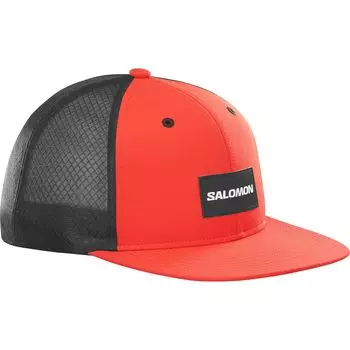 Кепка для улицы TRUCKER FLAT CAP LC2232000 Размер CHERRY TOMATO [Salomon] M/L