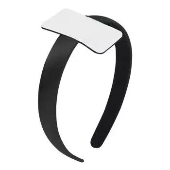 Кепка для выпускного, повязка на голову, эластичный дизайн, липкий лист, обруч для волос, Кепка для выпускного, головной убор, аксессуары для шапки чёрный