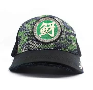 Кепка Duo Fang Ops Kanji Mesh, черный камуфляж, свободный размер (1645 г.)