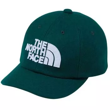 Кепка фланелевая North Kids с логотипом TNF Унисекс Атлантический темно-зеленый M [The Face]