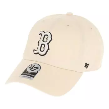 Кепка Forty Seven Red Sox 47 CLEAN UP (47) B-RGW02GWS-NTD (Слоновая кость/FF/Мужской, женский) костяной