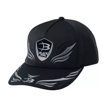 Кепка Gamakatsu Patch GM9015 черная LL (ЧЕРНЫЕ РАБОТЫ) чёрный