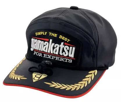 Кепка Gamakatsu Patch GM9482 черная F H2OFF(р) чёрный