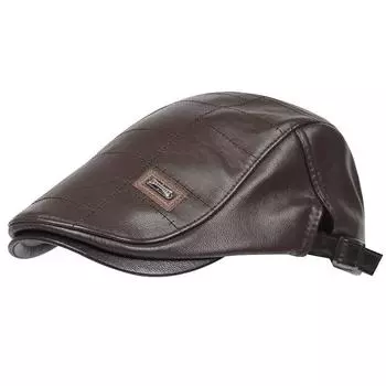 Кепка газетчика, кепки для мужчин, вождение Ivy, классическая ретро джентльменская плоская кепка, мужской берет, кепка дальнобойщика коричневый