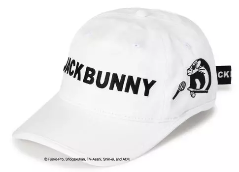 Кепка-гольф с хвостиком FR [Jack Bunny] женская [Doraemon] / / 262-4287004 030_Белый