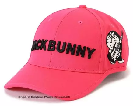 Кепка-гольф унисекс из твила FR [Jack Bunny] [коллаборация с Doraemon] / / 262-4287001 090_Pink