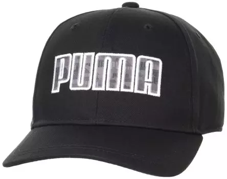 Кепка Golf Big PUMA 3D Logo Graphic Cap 866632 PUMA Black One Size [PUMA] Мужская (56-59см)