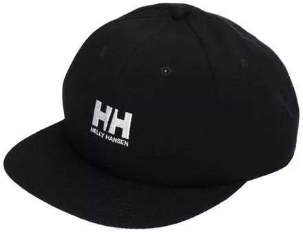 Кепка HH Logo Twill Кепка Хлопок Американский крючок Унисекс HC92435 Черный Свободный размер [Helly Hansen] 100% чёрный