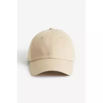 Кепка HM Canvas бежевая