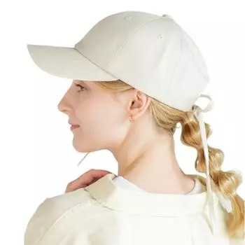 Кепка ICHIYON, тонкая задняя лента, популярная, весна-лето, черная, регулировка размера, весна-лето, темно-черная, стильная, большая, милая, летняя [14+ белый