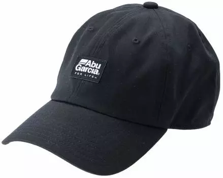 Кепка из быстросохнущего твила AbuGarcia черного цвета, один размер подходит большинству