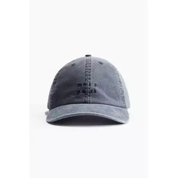 Кепка из хлопка с вышивкой HM Denim Blue Moss Park